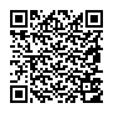 QR Code pour le numéro de téléphone +19857502590