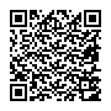 Codice QR per il numero di telefono +19857502607