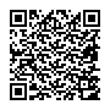 Kode QR untuk nomor Telepon +19857502687