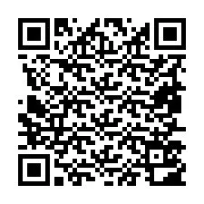 Código QR para número de telefone +19857502697