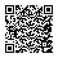 Codice QR per il numero di telefono +19857502737