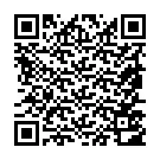 Codice QR per il numero di telefono +19857502779