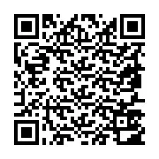 Codice QR per il numero di telefono +19857502908