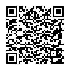 Código QR para número de telefone +19857502911