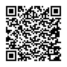 Código QR para número de teléfono +19857502913