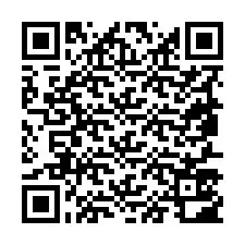 Código QR para número de teléfono +19857502918