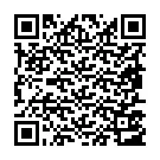 QR-код для номера телефона +19857503156