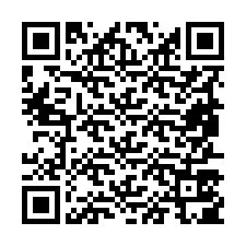 QR-Code für Telefonnummer +19857505877