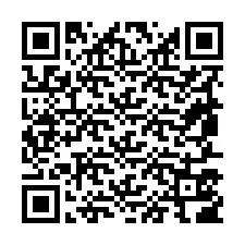 QR код за телефонен номер +19857506021