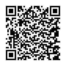 Codice QR per il numero di telefono +19857506120