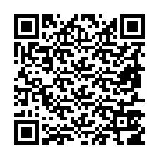 QR Code สำหรับหมายเลขโทรศัพท์ +19857506817