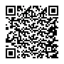 Código QR para número de telefone +19857507733