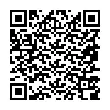 QR-koodi puhelinnumerolle +19857508063