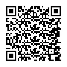 QR-koodi puhelinnumerolle +19857508266