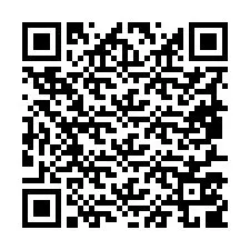 QR-koodi puhelinnumerolle +19857509116