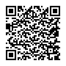 QR-code voor telefoonnummer +19857509609