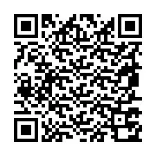 QR-Code für Telefonnummer +19857770060