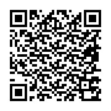 QR-code voor telefoonnummer +19857770063