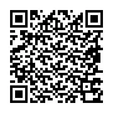 Codice QR per il numero di telefono +19857770076