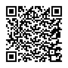 QR Code pour le numéro de téléphone +19857770101