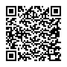 QR-code voor telefoonnummer +19857770343