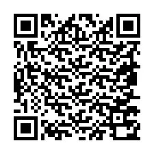 Código QR para número de teléfono +19857770398