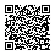 QR-Code für Telefonnummer +19857770412