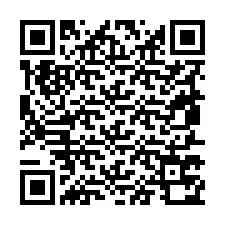 QR Code pour le numéro de téléphone +19857770440