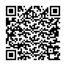 QR-koodi puhelinnumerolle +19857770486