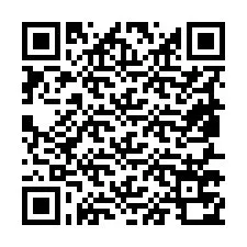 Codice QR per il numero di telefono +19857770609