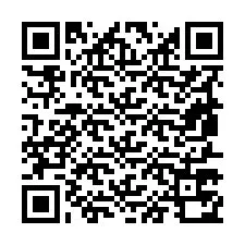 QR-koodi puhelinnumerolle +19857770845