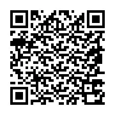 QR kód a telefonszámhoz +19857770878