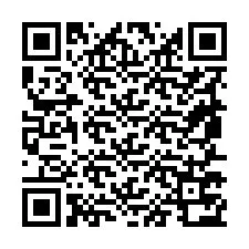 Código QR para número de telefone +19857772221