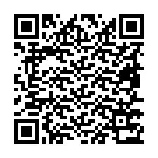 QR-Code für Telefonnummer +19857772623