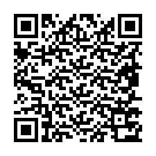 Código QR para número de telefone +19857772632