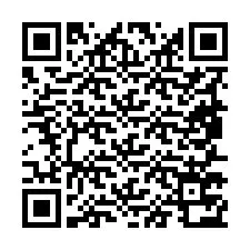 Código QR para número de telefone +19857772636