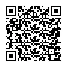 Código QR para número de telefone +19857772665