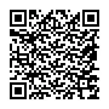 QR-code voor telefoonnummer +19857774369