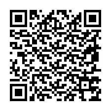 QR-koodi puhelinnumerolle +19857774410