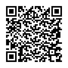 Código QR para número de teléfono +19857778314