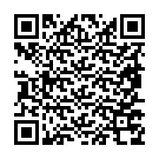 Kode QR untuk nomor Telepon +19857778372