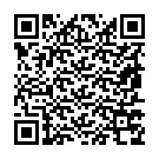 Código QR para número de telefone +19857778455