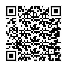 QR-code voor telefoonnummer +19857779688