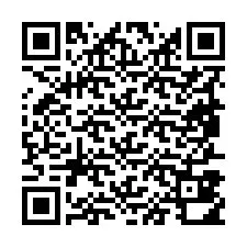 QR-koodi puhelinnumerolle +19857810066