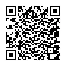 QR-koodi puhelinnumerolle +19857810115