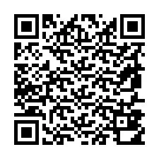 Código QR para número de telefone +19857810201