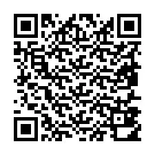 QR Code pour le numéro de téléphone +19857810206