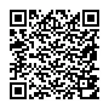 QR-код для номера телефона +19857810265