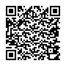 Código QR para número de telefone +19857810286