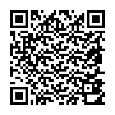 Codice QR per il numero di telefono +19857810319